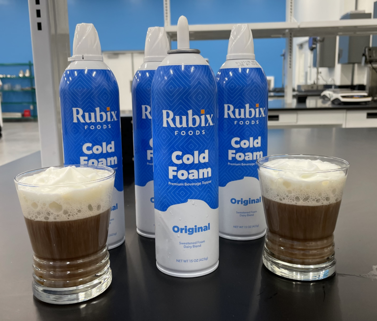 Making of Cold Foam Rubix Foods