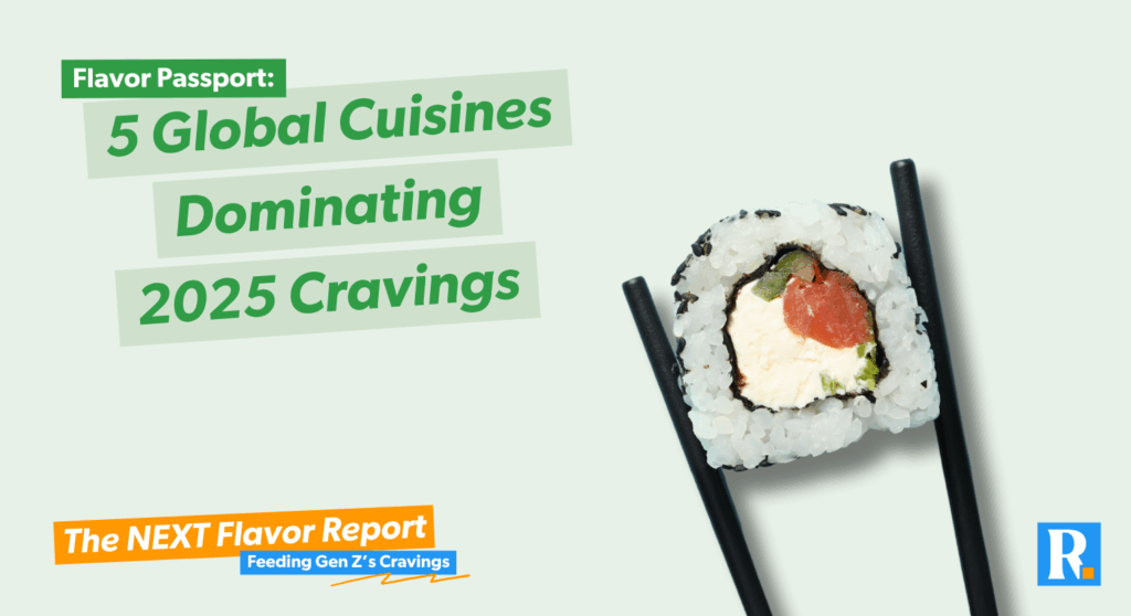 Global food trends growing on U.S. restaurant menus in 2025.
